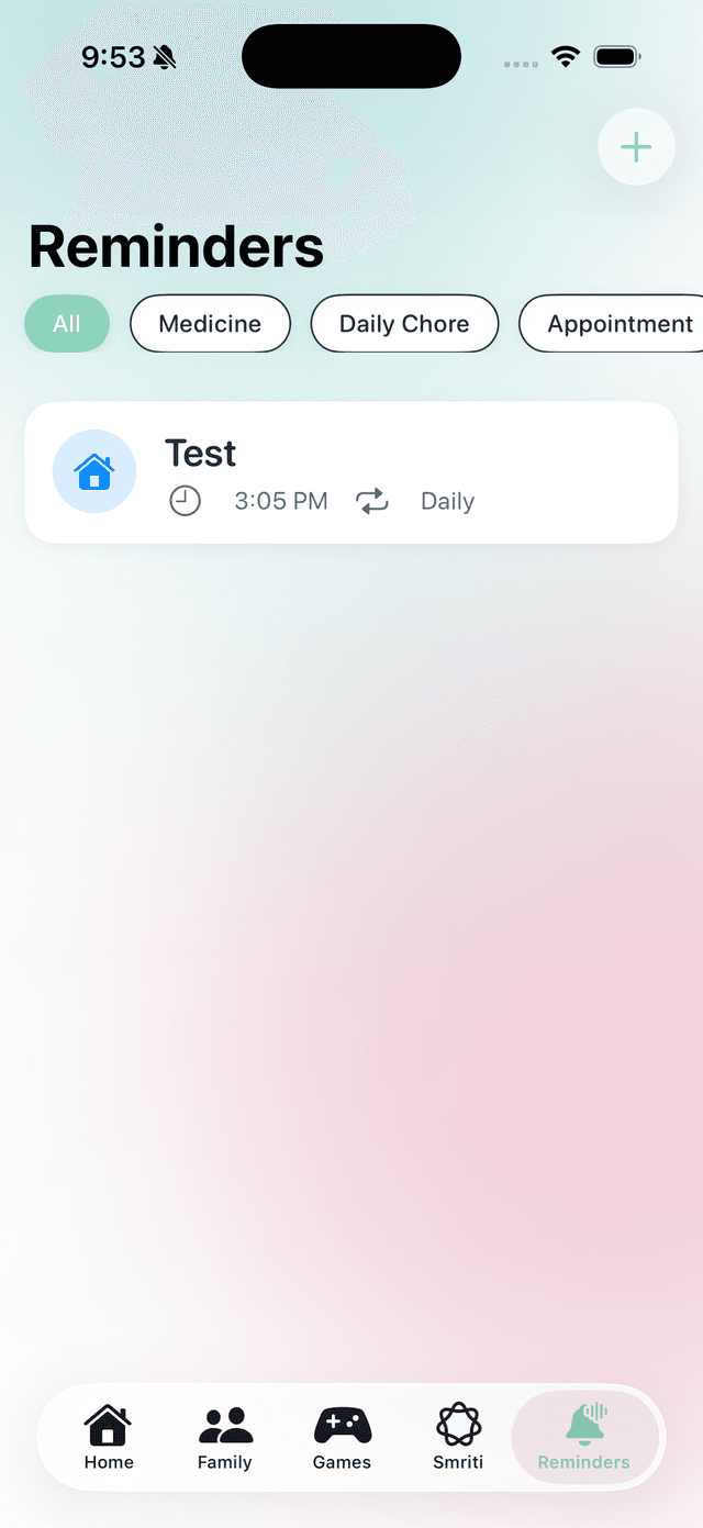 Caregiver Portal - Streaks & Analytics